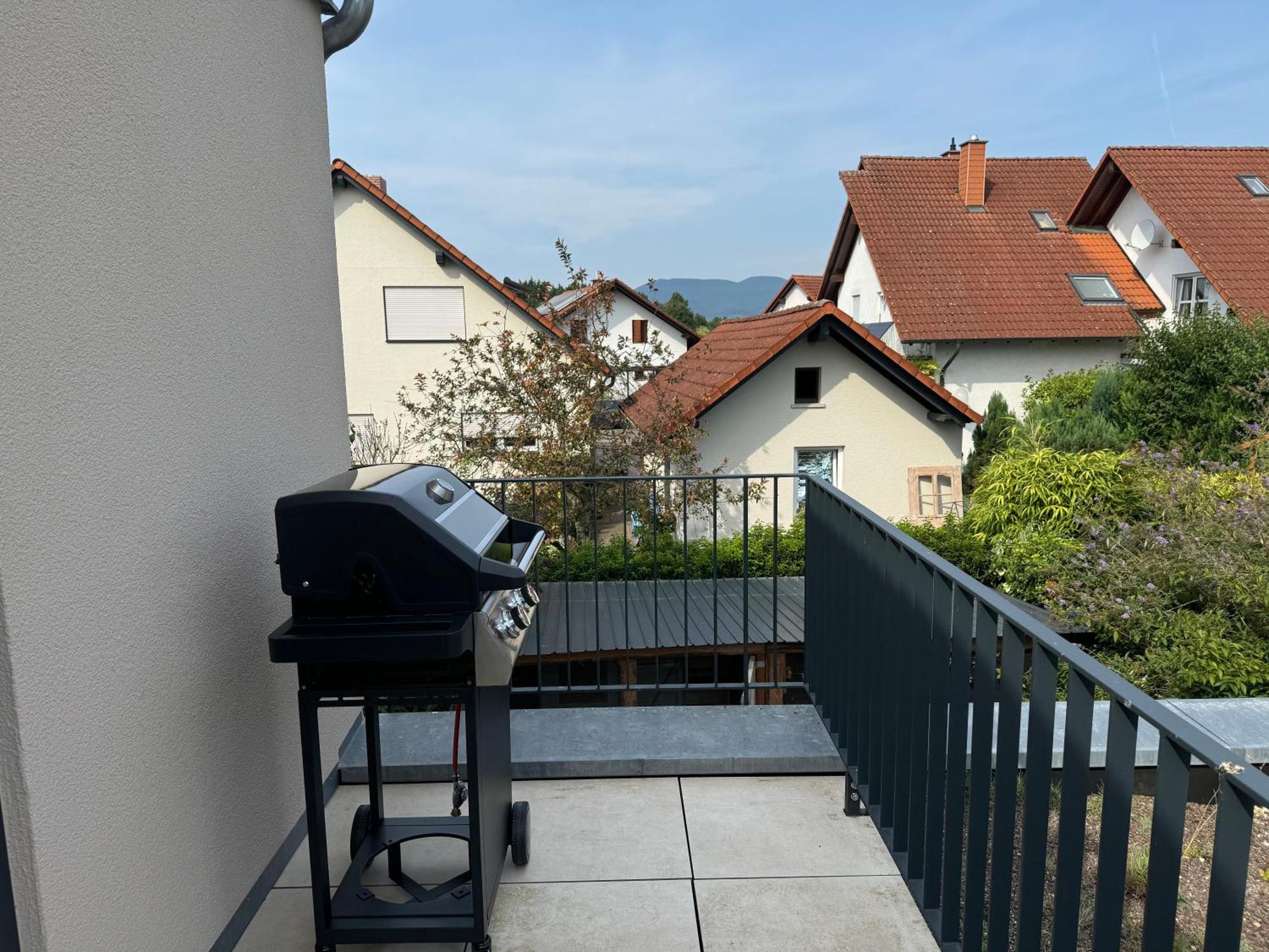 Moderne Ferienwohnung Mit Terrasse, Grill & Privatparkplatz Venningen Esterno foto
